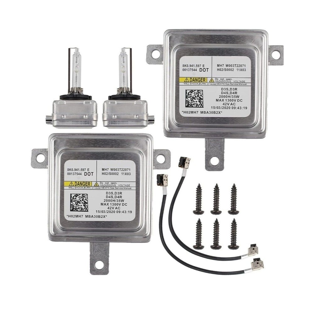MOTOALL Xenon Ballast & HID Light Control Pack Of 2 For Audi & VW 8K0.941.597 E